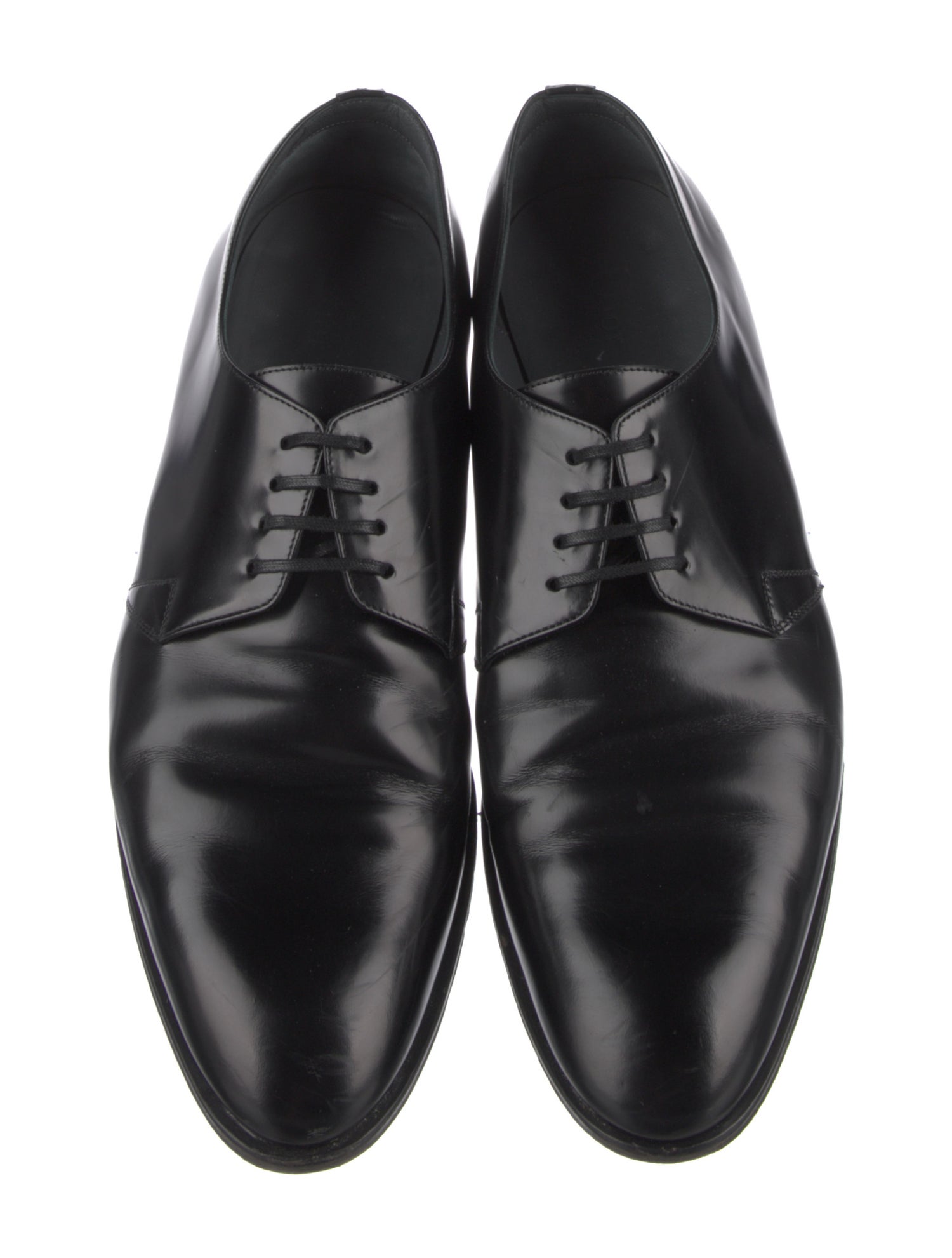Christian Dior Leather Derby Shoes